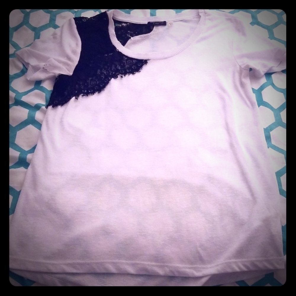 Dex 1963 Sheer White Tee